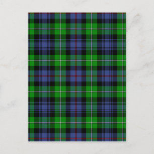 MacKenzie Tartan (aka Seaforth Highlanders Tartan) Postcard