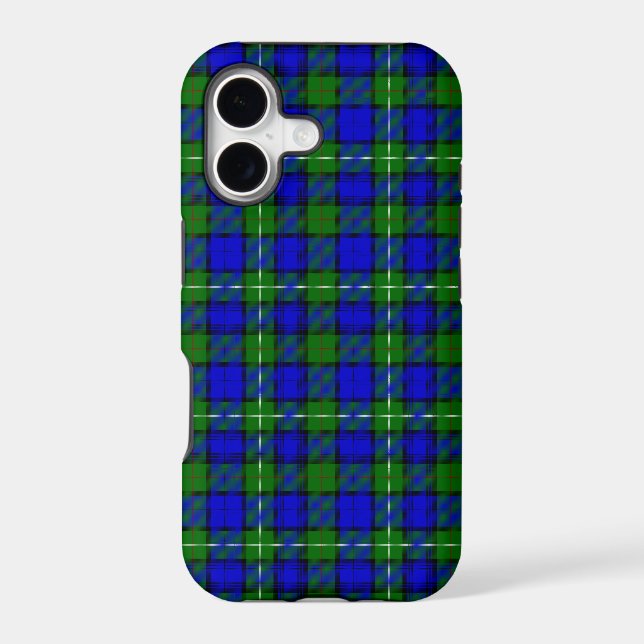 MacKenzie tartan blue green plaid (Back)