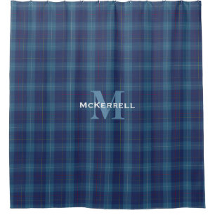MacKerrell Clan Tartan Plaid Shower Curtain