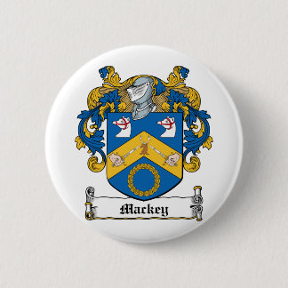 Mackey Family Crest 6 Cm Round Badge