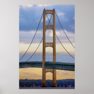 Mackinac Bridge #1083 Poster