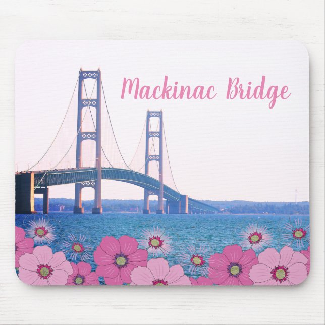 Mackinac Bridge Mouse Pad (Front)