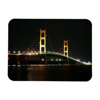 Mackinac Bridge Photo Magnet
