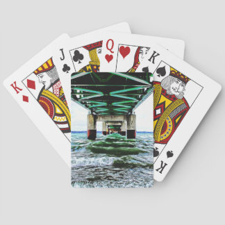 "Mackinac Bridge Playing Cards" Cards