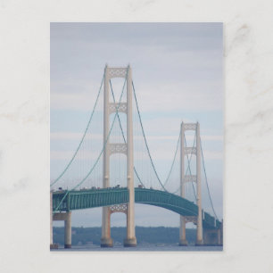 Mackinac Bridge Postcard