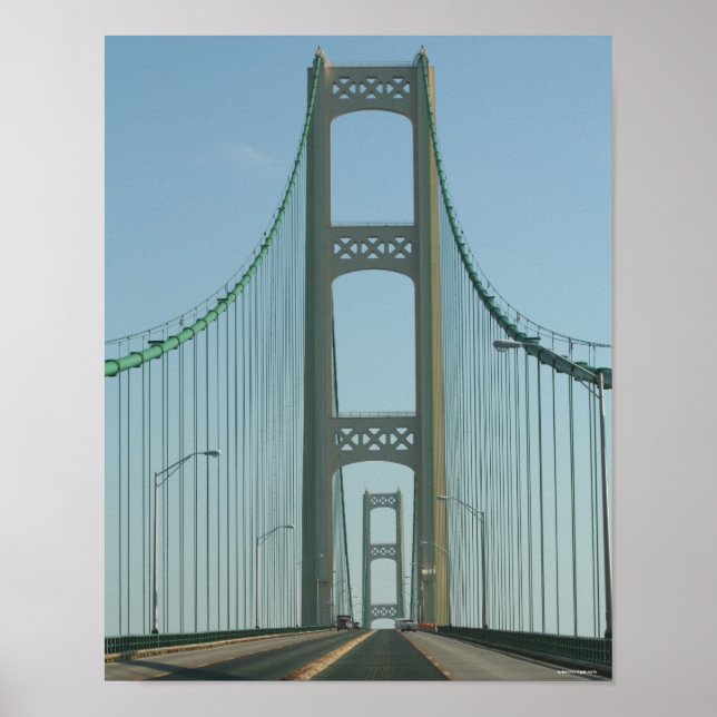 Mackinac Bridge Poster (Front)