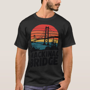 Mackinac Bridge Retro TShirt