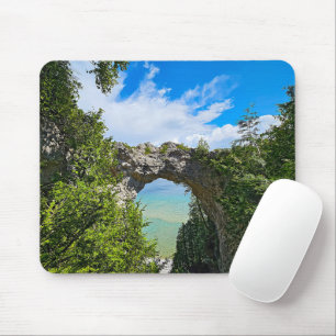 Mackinac Island Arch Rock Mouse Pad