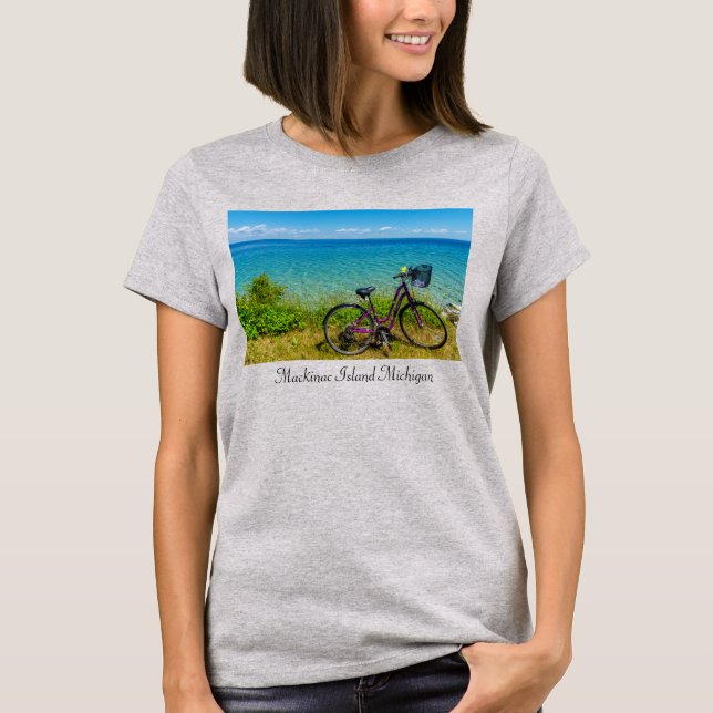 Mackinac Island Bike T-Shirt (Front)