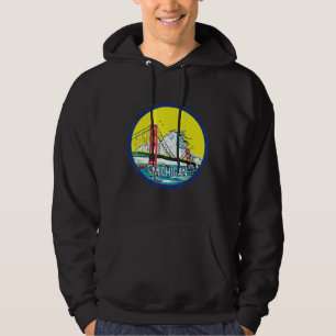 Mackinac Island Bridge Michigan Great Lakes Huron Hoodie