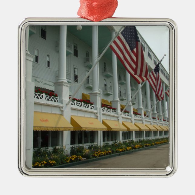 Mackinac Island Grand Hotel Ornament (Front)