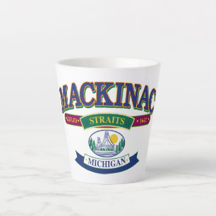 Mackinac Island, Mackinac, Island, Latte Mug