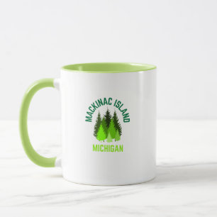 Mackinac Island Michigan Hometown Coffee Mug