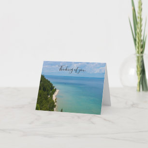 Mackinac Island Skyview Thinking Of You Card