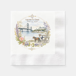 Mackinac Island Wedding Napkins
