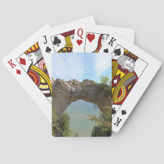 Mackinac Island's Arch Rock Playing Cards