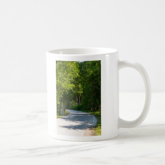 Mackinac Lake Shore Drive Coffee Mug (Right)