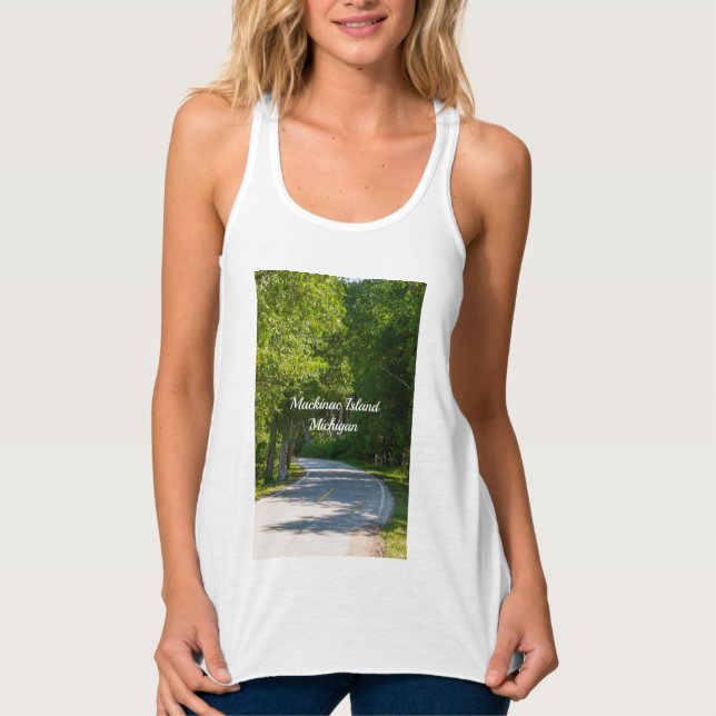 Mackinac Lake Shore Drive Tank Top (Front)