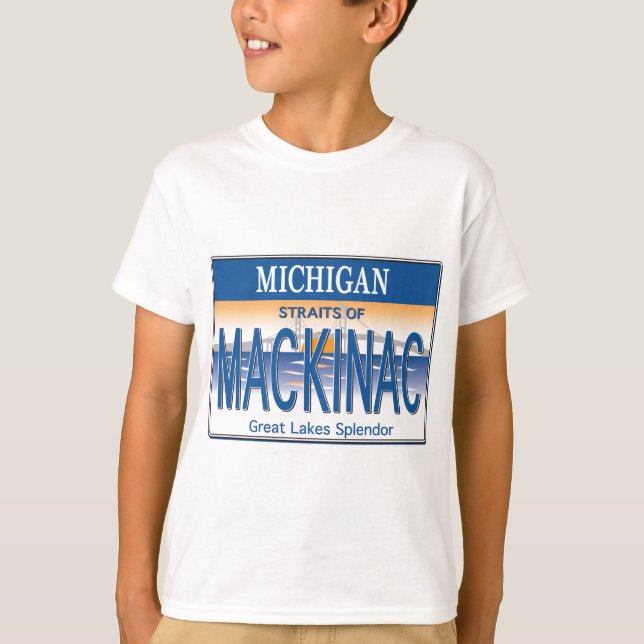 Mackinac License T-Shirt (Front)