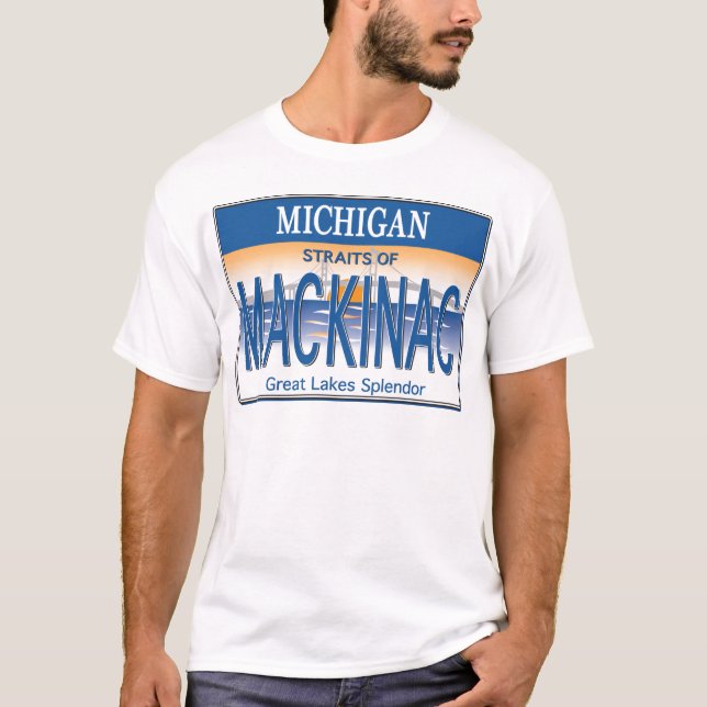 Mackinac License T-Shirt (Front)