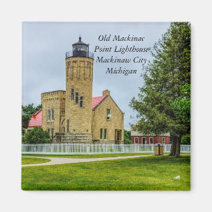 Mackinac Point Light Magnet