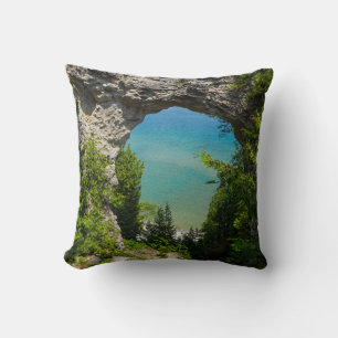 Mackinacs Arch Rock Cushion
