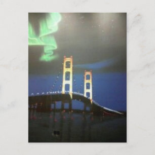 Mackinaw Bridge Postcard