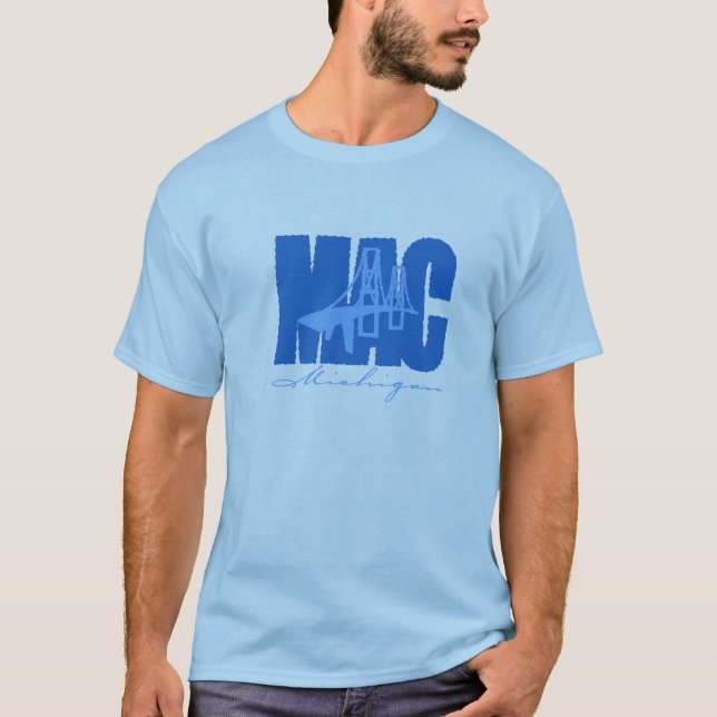 Mackinaw Bridge T-Shirt (Front)
