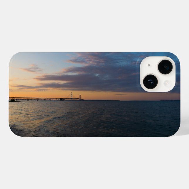 Mackinaw City Dusk Case-Mate iPhone Case (Back (Horizontal))