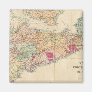 Mackinlay's map of the Province of Nova Scotia 3 Magnet