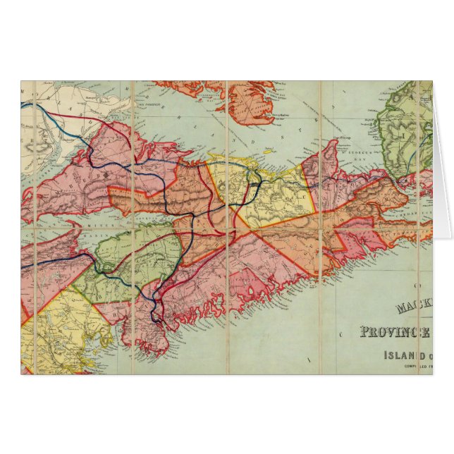 Mackinlay's map of the Province of Nova Scotia 4 (Front Horizontal)