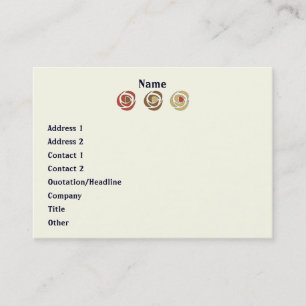 Mackinroses Business Card
