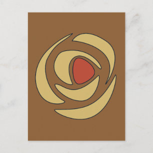 Mackinroses ~ Single Roses Postcard