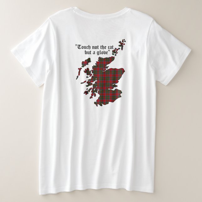 Mackintosh Clan Women's Plus Size T-Shirt (Design Back)