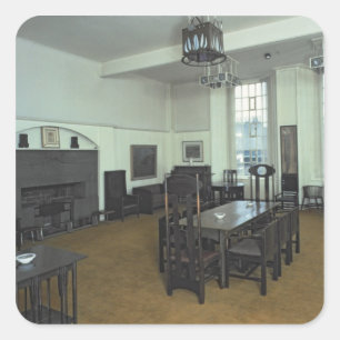 Mackintosh Room Square Sticker