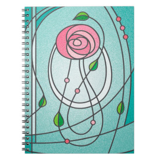 Mackintosh Rose Notebook