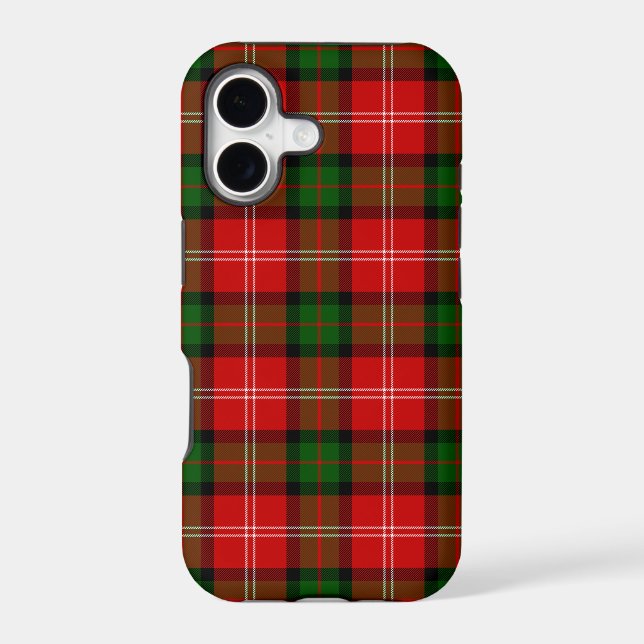 MacKintosh tartan red green plaid (Back)
