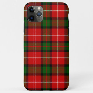 MacKintosh tartan red green plaid Case-Mate iPhone Case