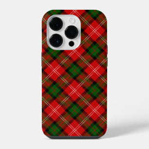 MacKintosh tartan red green plaid iPhone 14 Pro Case