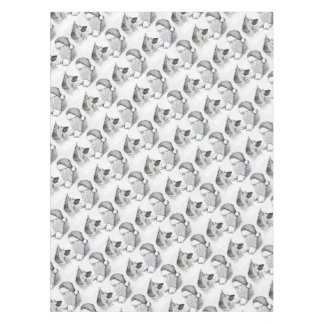 Macksie-and-Santa-LARGE Tablecloth