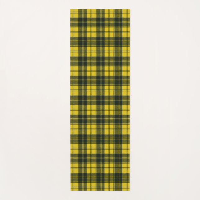 MacLachlan Dress Modern Original Scottish Tartan Yoga Mat (Front)
