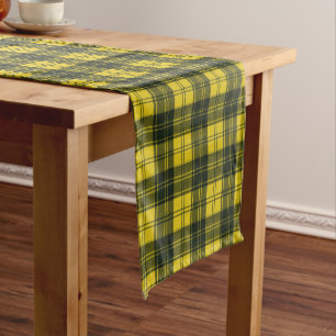MacLachlan Dress Modern Scottish Tartan Medium Table Runner