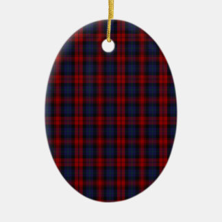 MacLachlan /  McLaughlin Clan Tartan Ceramic Tree Decoration