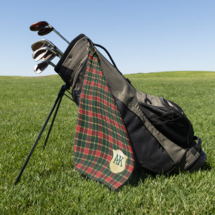 MacLachlan Old Ancient Original Scottish Tartan Golf Towel