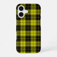 MacLachlan tartan yellow black plaid