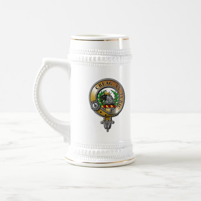 MacLaren Crest Badge Beer Stein (Left)