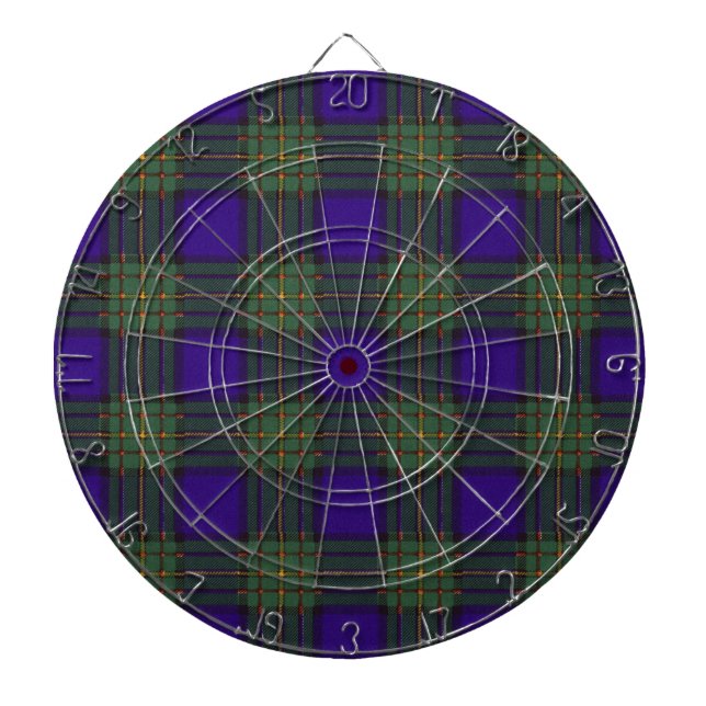 Maclaren Scottish Tartan Dartboard (Front)