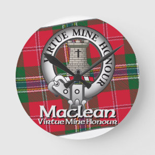 Maclean Clan Round Clock