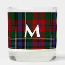 MacLean, MacLaine Plaid Monogrammed