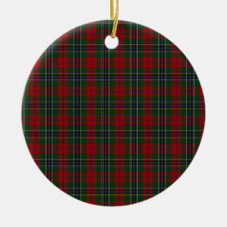 MacLean / McLean Clan Family Tartan Ceramic Tree Decoration